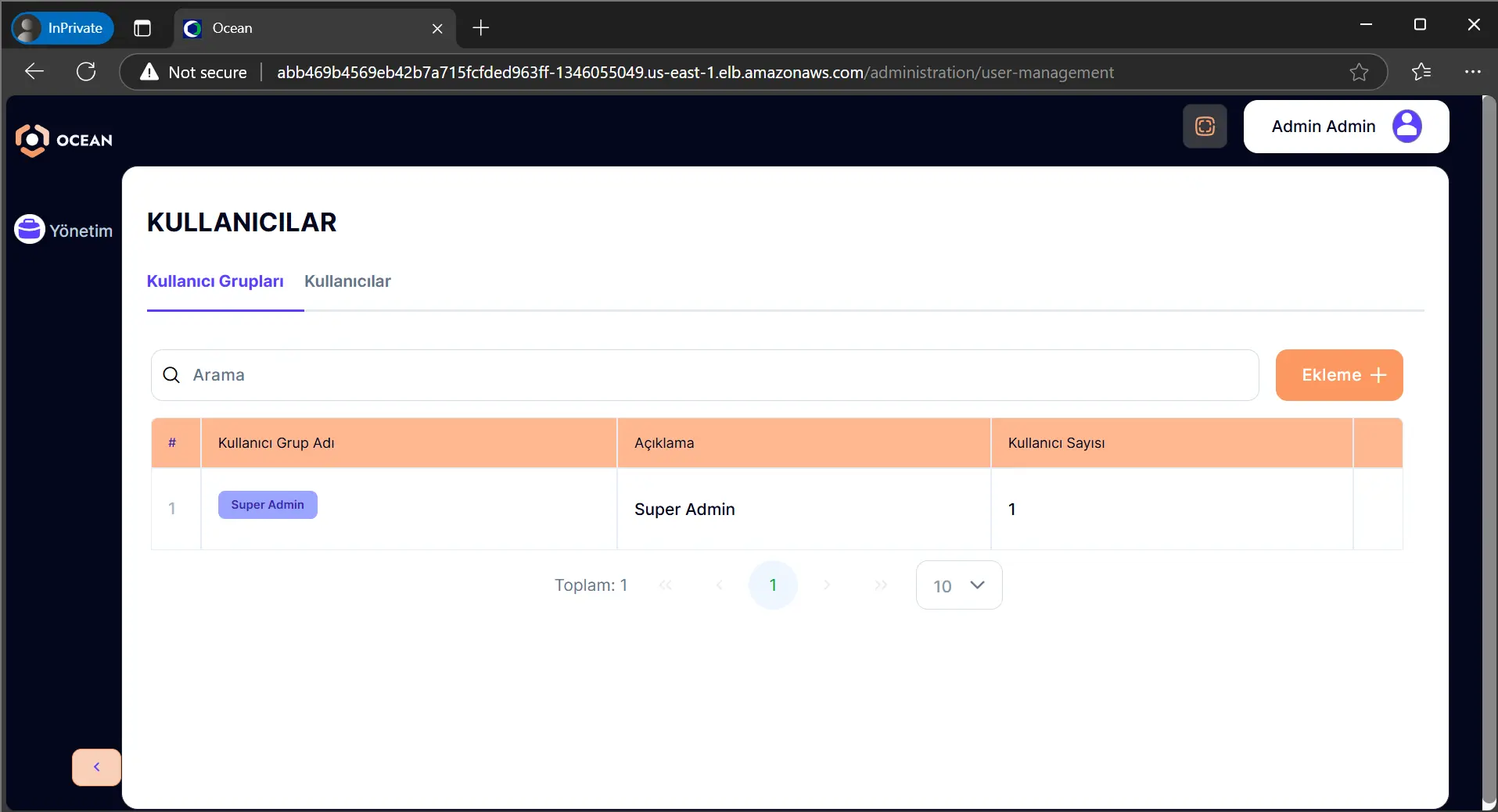 Frontend - Login to Ocean - 3